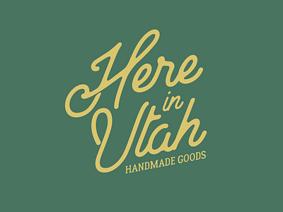 Here In Utah Brand Exploration