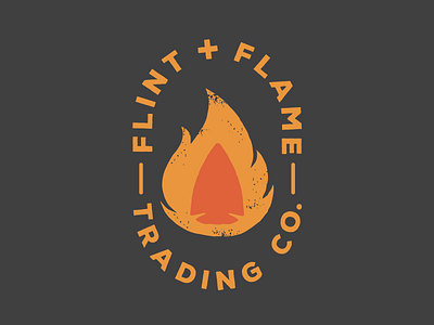 Flint + Flame Logo 4 logo