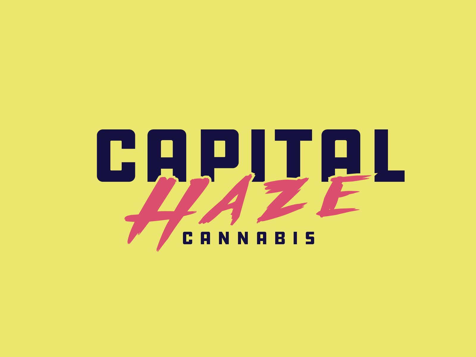 Capital Haze Wordmark by Faceless Creative Co. on Dribbble