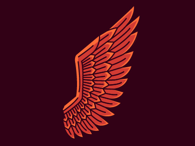 Flame Wing by Faceless Creative Co. on Dribbble