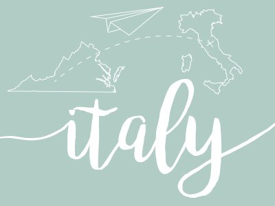 Italy card design detail greeting card honeymoon illustration illustrator wedding wedding invitation