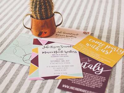 Wedding Invitations card design detail etsy greeting card honeymoon illustration illustrator wedding wedding invitation