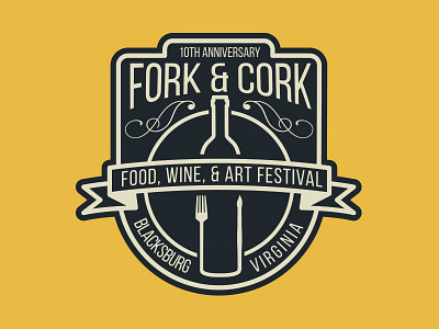 Fork & Cork Festival Logo