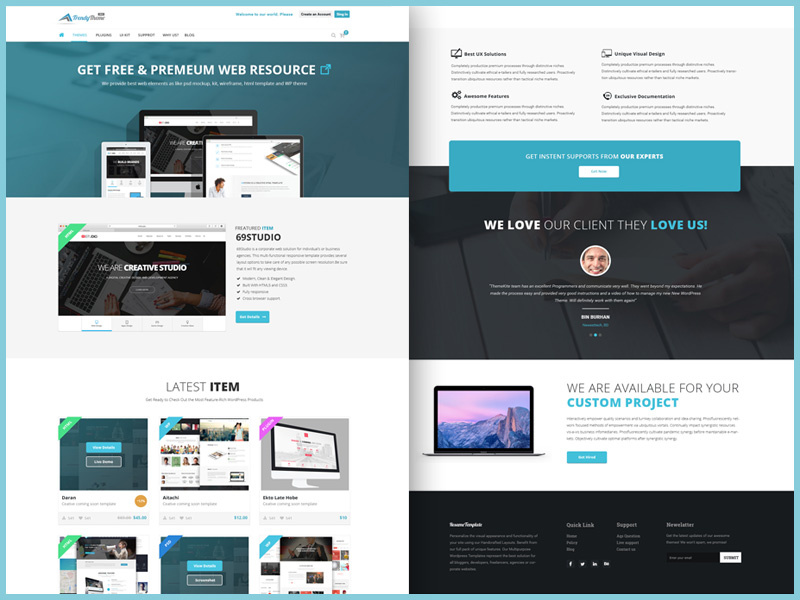 Trendytheme by TrendyTheme on Dribbble