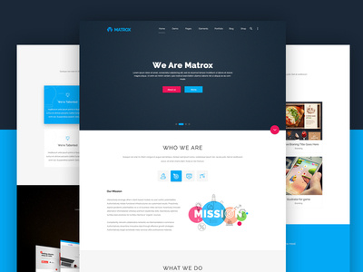 Matrox - Material Design