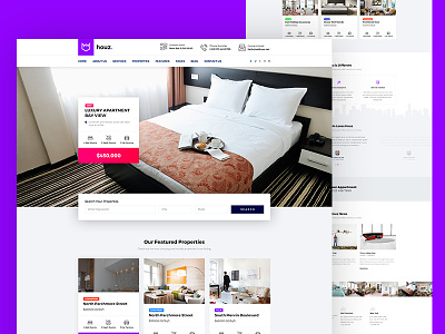 Houz Real Estate Agency Template