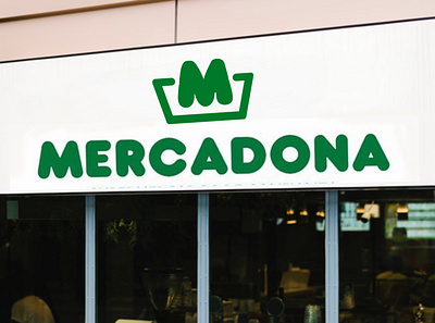 New Logo for Mercadona art branding design flat graphic design iconic illustration logo minimal rebranding vector