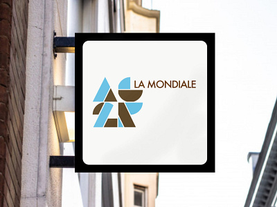 New Logo for AG2R La Mondiale art branding design flat graphic design illustration logo minimal quadrants vector