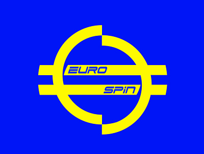 Logo for Eurospin Supermarkets art branding design graphic design illustration logo minimal vector
