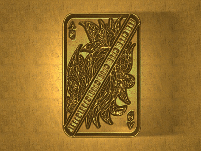 Golden Card N.1 3D Version