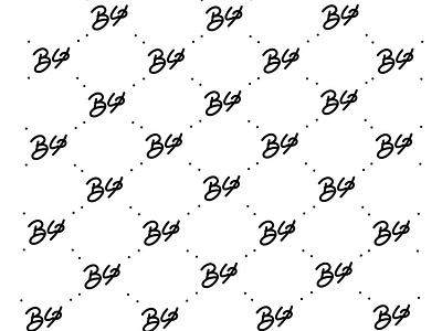 Blø Pattern for Bløpa sign