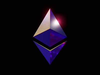 Octahedron 3d animation bitcoin blender crypto ethereum nft spinning