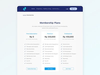 Fitness Membership Web Template Design adobexd appdesign figma fitness gym healthy mobiledesign newwebsite sport ui uidesign uiinspiration uiuxcenter uiuxdesign ux uxdesign websitedesign websitepromotion