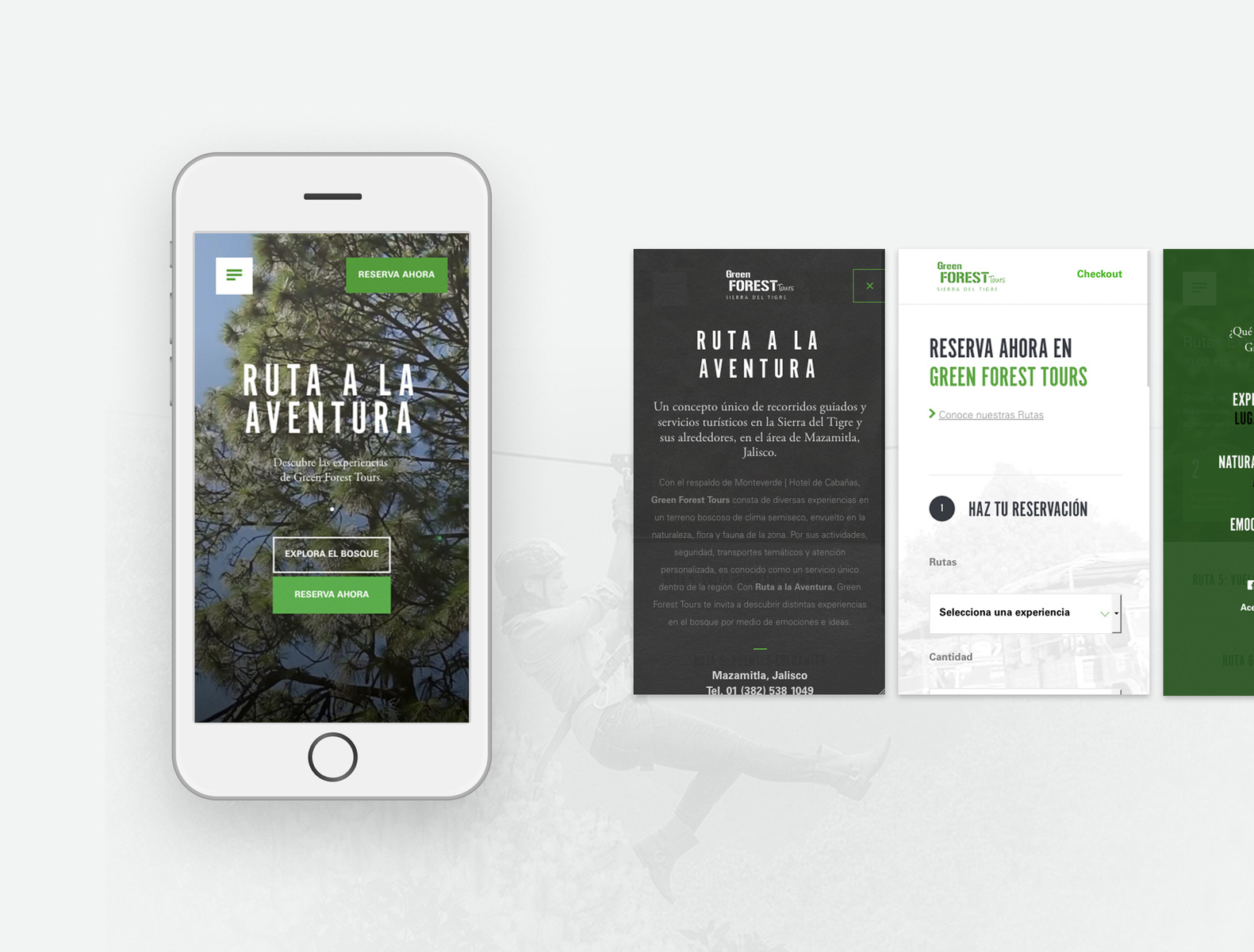 Welovecorner Projects Green Forest Ruta A La Aventura Dribbble