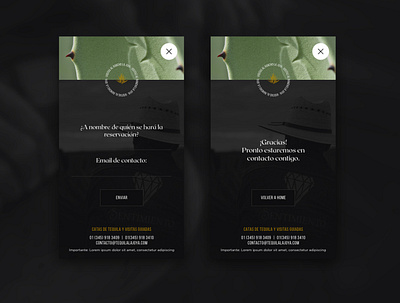 La Joya - Reservation Module design designweb uxui webdesign website