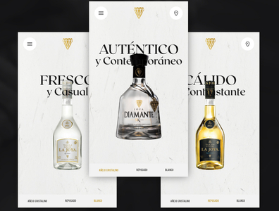 La Joya - Product Cover design uxui website