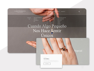 Casa Diamante - Website catalog design development ecommerce uxui website