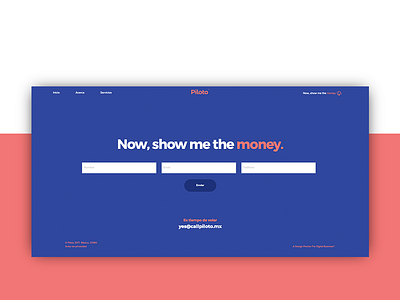 Piloto - Landing Page