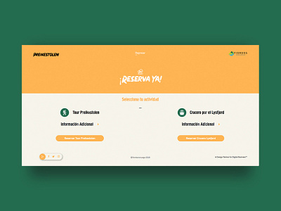 Preikestolen - Reservations design development web webdesign website