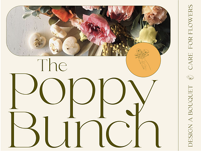 Main Logo for the Poppy Bunch