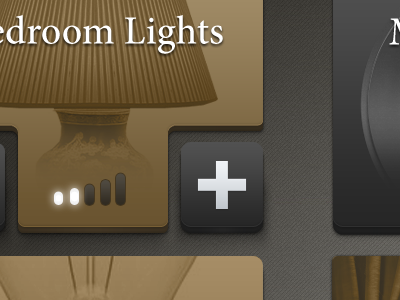Room Controls android interface room controls thermostat ui