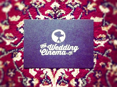 The Wedding Cinema- cards