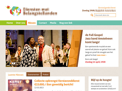 Dmb Website Opzet Dribbble branding. church dmb homepage logo design non profit ui design web design