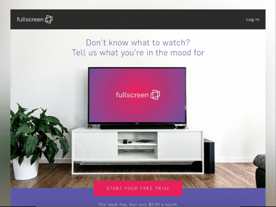 Daily UI challenge #003 — Landing Page dailyui