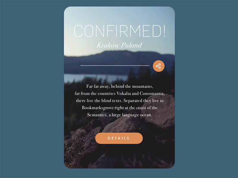 Daily UI challenge #010 — Social Share dailyui