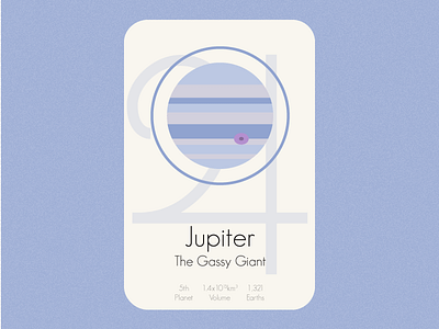 Space Cards Jupiter WIP card illustrator jupiter planet space