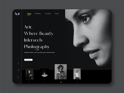 Photography Website app branding date design graphic design illustration logo ui ux vector