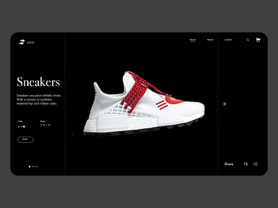 Shoes web UI app branding date design graphic design illustration logo ui ux vector