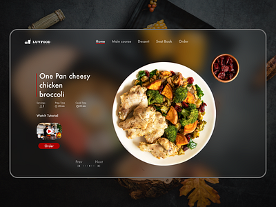 Cooking Website Design app branding date design graphic design illustration logo product design ui ux vector web design