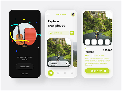 Travel - App Concept app branding date design graphic design illustration logo ui ux vector