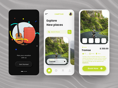 Travel - App Concept app branding date design graphic design illustration logo ui ux vector