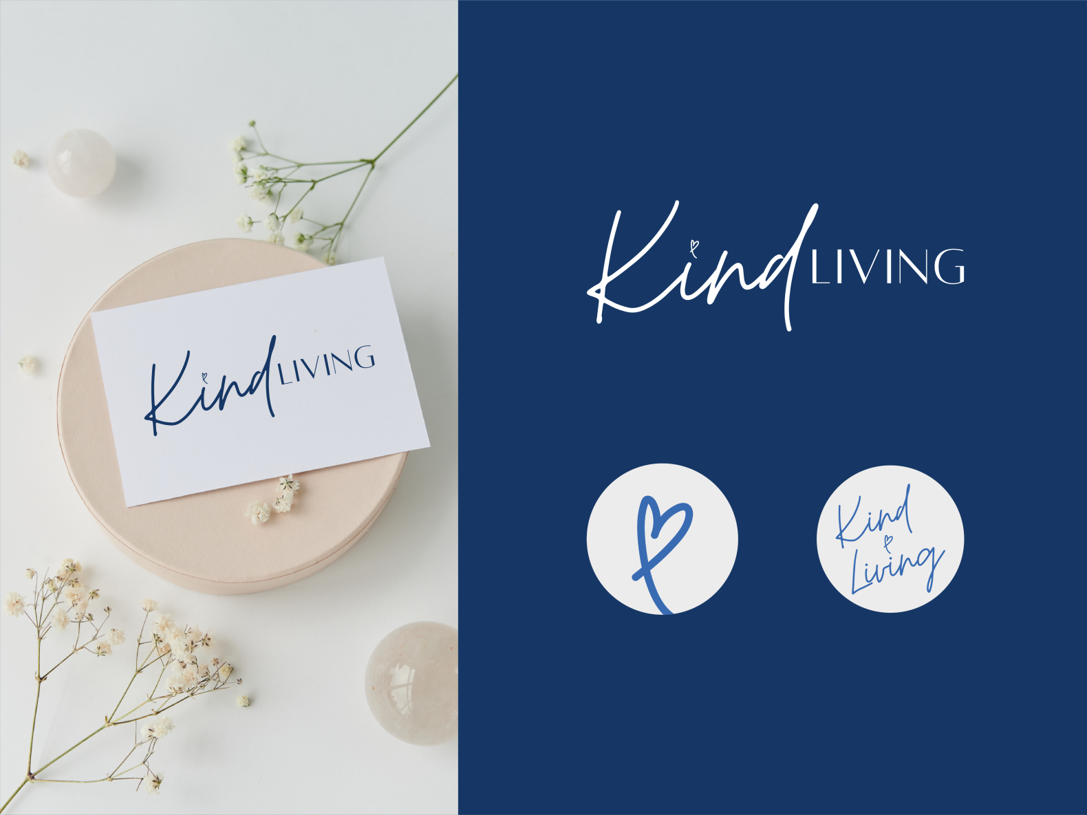 kind-living-health-coach-logo-by-tiffany-kenyon-modern-elegant
