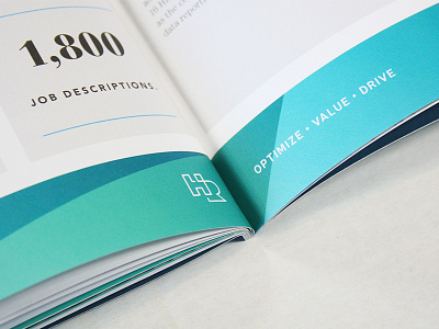HR Business Plan book booklet branding editorial human resources layout print typography vector
