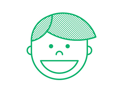 Engaged Employee Icon associate employee flat green icon illustration vector