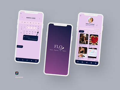 Flo App Redesign.