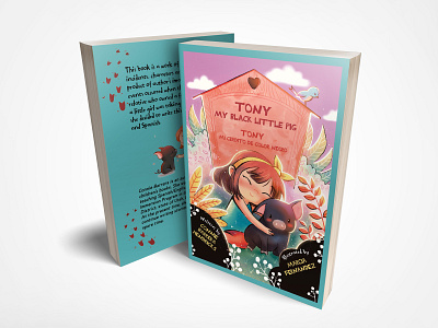 Tony, my black little pig - Children book book cover design children book children books children illustration digital art digital illustration digital illustrator editorial design illustration illustration art kid lit art picture book procreate