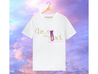 Strut And Snack T-Shirt Mock-Up