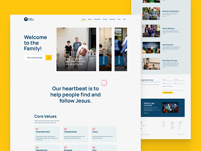 Lakeland Family Church - Webflow Build