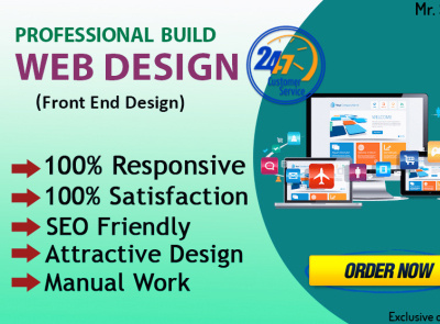 I will create a professional wordpress website design and custom design web web design web develop wordpress