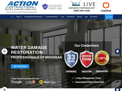 Macomb County Flood Restoration