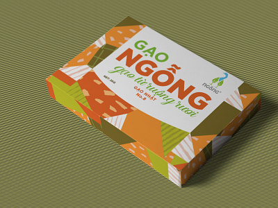Packaging Design - Goose's Rice VietNam advertising branding design graphic illustration packaging rice vector