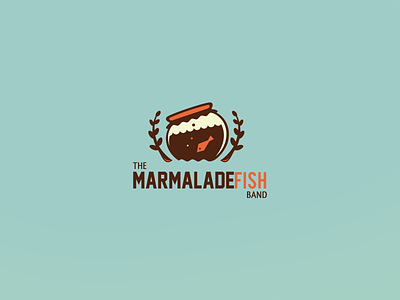 The Marmalade Fish Band (wip) adline brassai emblem fish instrumental live local logo logo design marmalade music szende