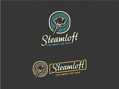 Steamloft [Final Version] adline branding brassai logo steam szende