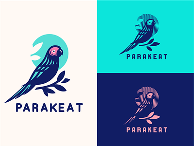 Parakeat [concept - wip] bird leaf nature parakeet plant