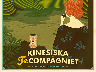 Kinesiska Te Compagniet [poster]