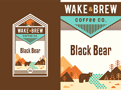 Black Bear [coffee label - wip]